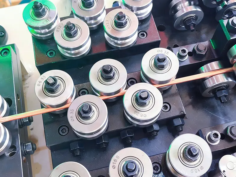 Elektromagnetische draadwalserij