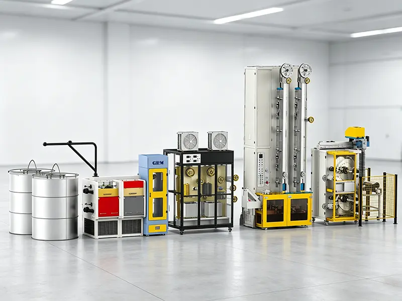 Nieuwe zonne-PV ronde draadmachine